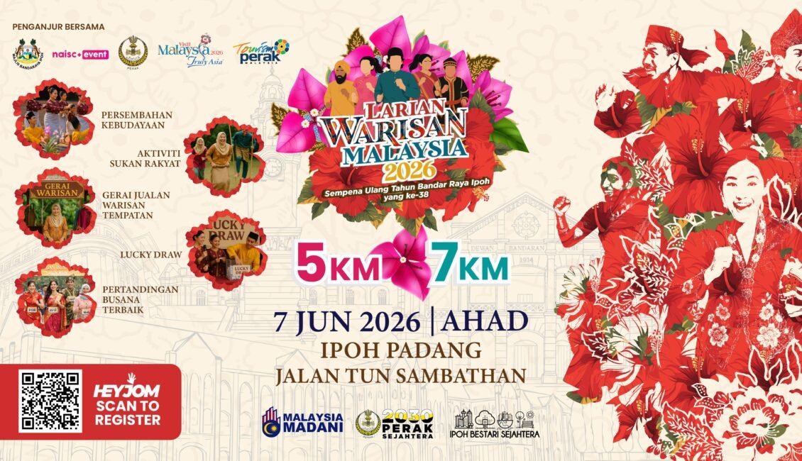 Larian Warisan Malaysia 2026 event banner