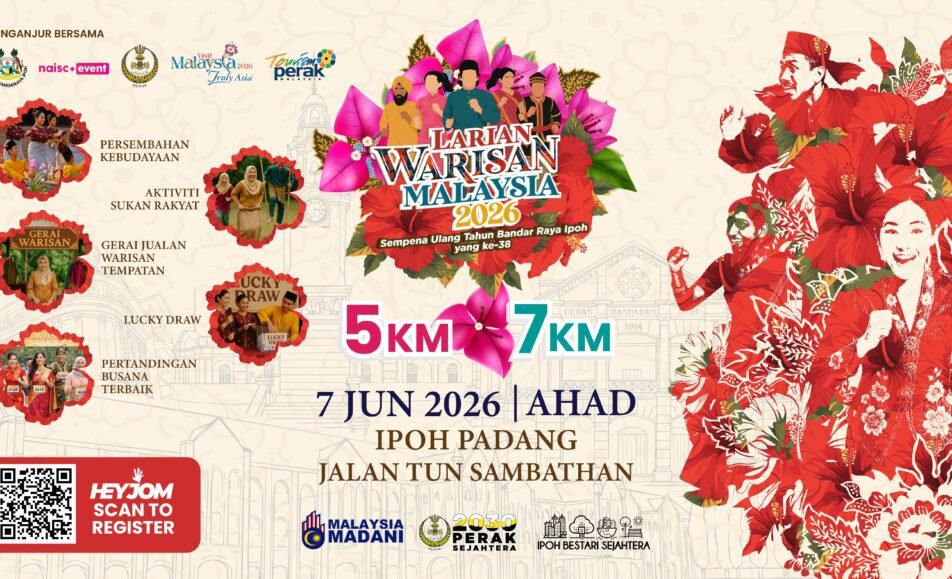 Larian Warisan Malaysia 2026 event banner
