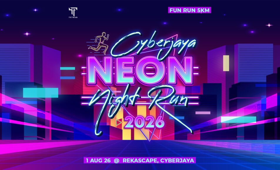 Cyberjaya Neon Night Run 2026 event banner