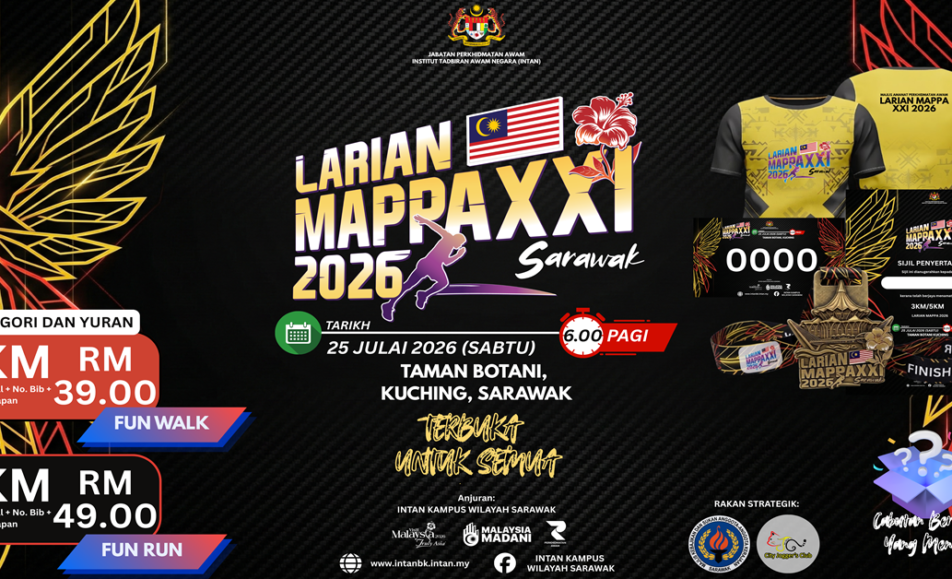 Larian MAPPA XXI 2026 Sarawak event banner