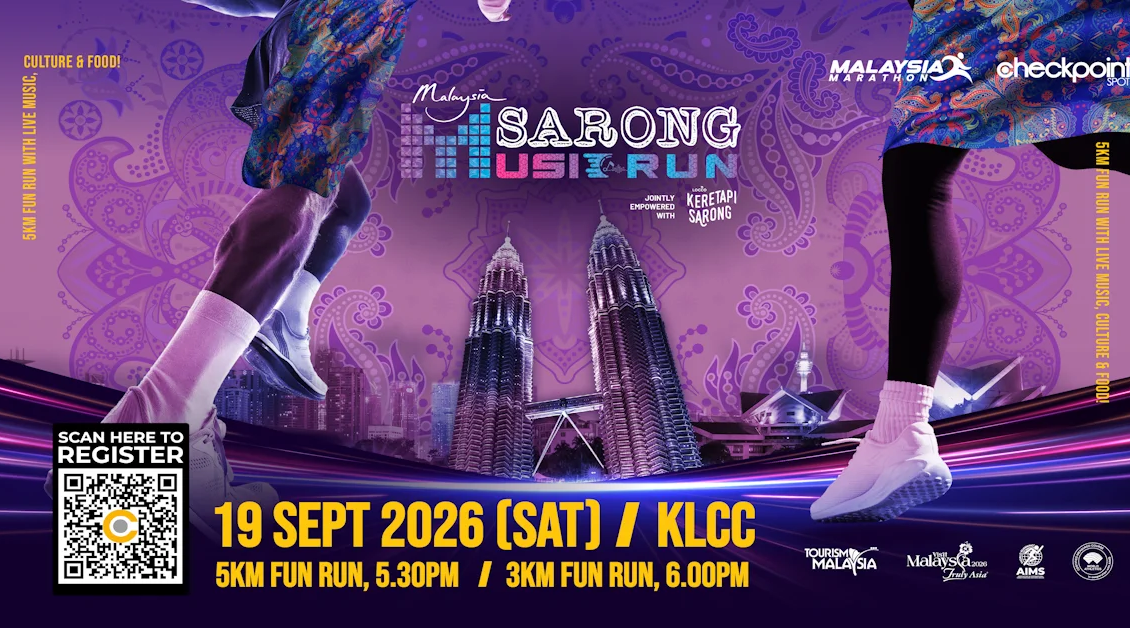 Malaysia Sarong Music Run 2026 - KL Edition event banner