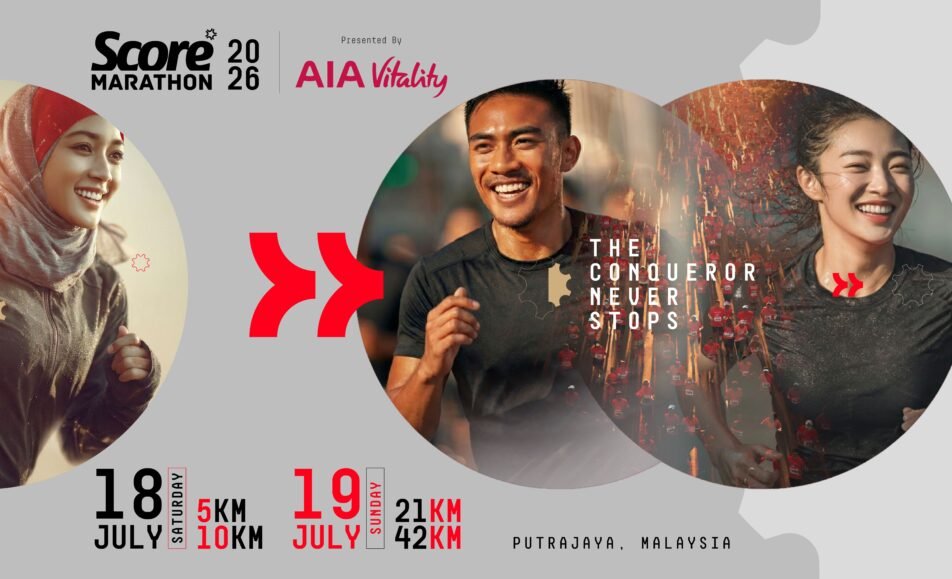 SCORE Marathon 2026 by AIA Vitality event banner