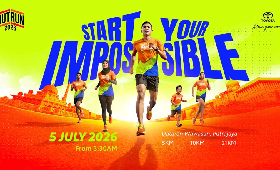 Toyota Start Your Impossible Outrun 2026 event banner