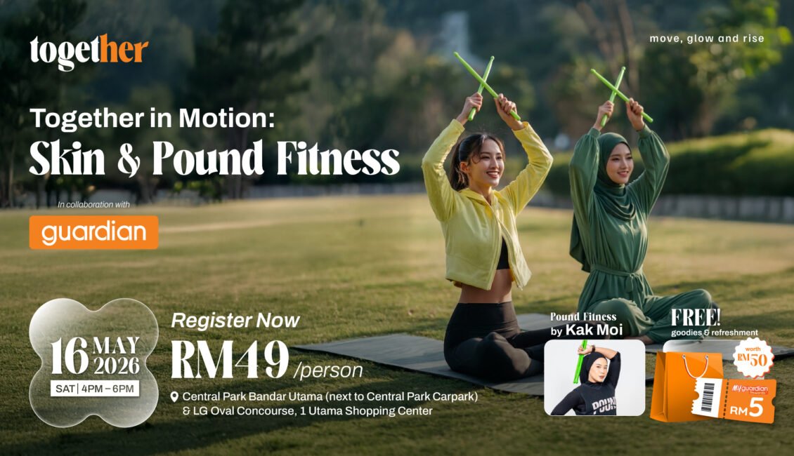 Together In Motion: Skin & Pound Fitness event banner