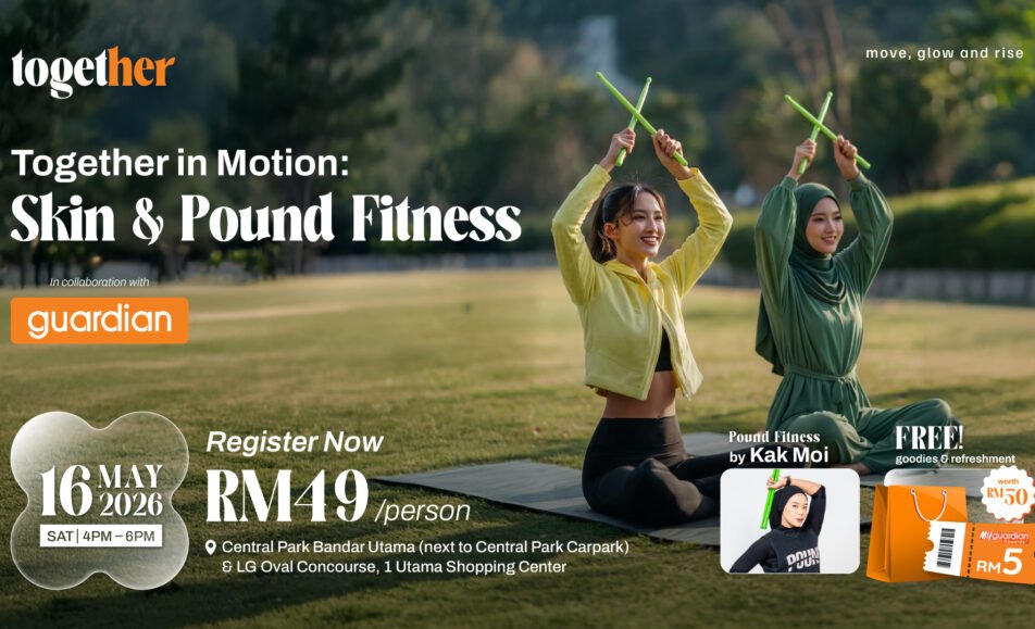 Together In Motion: Skin & Pound Fitness event banner