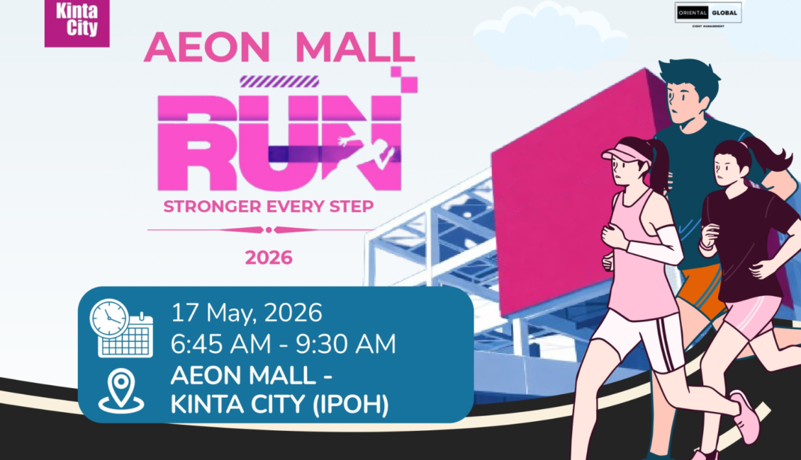 AEON Mall Run - Kinta City event banner