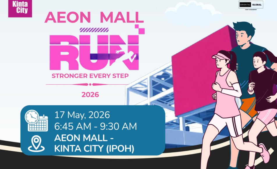 AEON Mall Run - Kinta City event banner