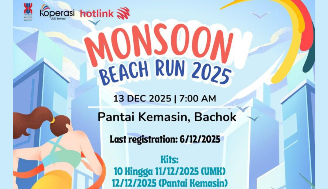 Monsoon Beach Run 2025 event banner