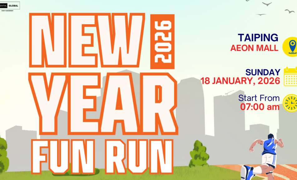 New Year Fun Run 2026 - TAIPING event banner