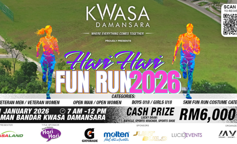 Kwasa Damansara Hari Hari Fun Run 2026 event banner