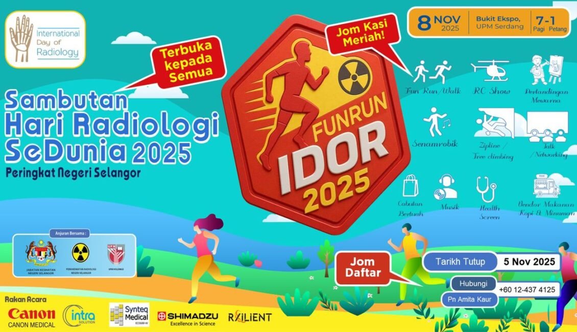 Sambutan Hari Radiology SeDunia 2025 event banner