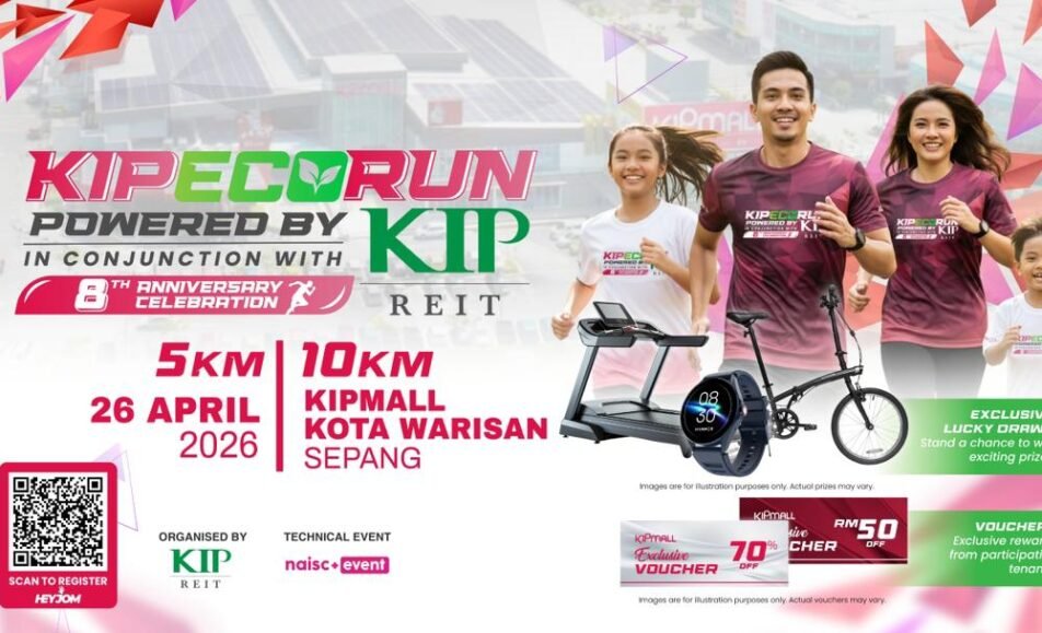 KIP ECO RUN 2026 @ KIPMALL KOTA WARISAN event banner