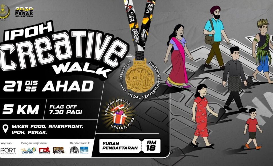IPOH Creative Walk 2025 event banner