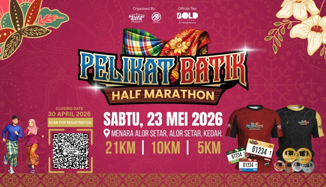 Pelikat Batik Half Marathon event banner