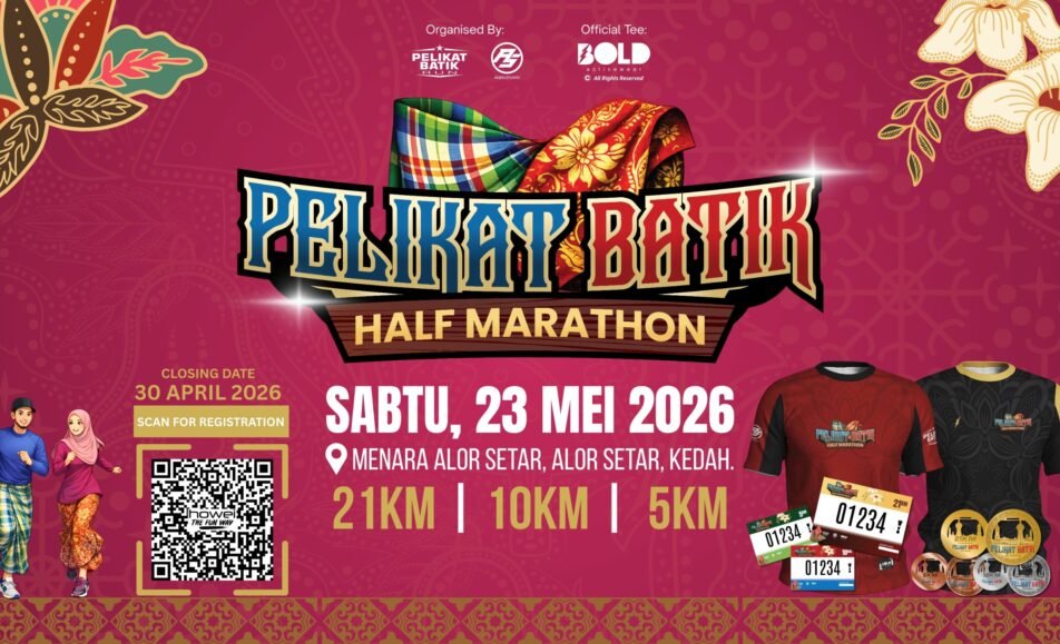 Pelikat Batik Half Marathon event banner