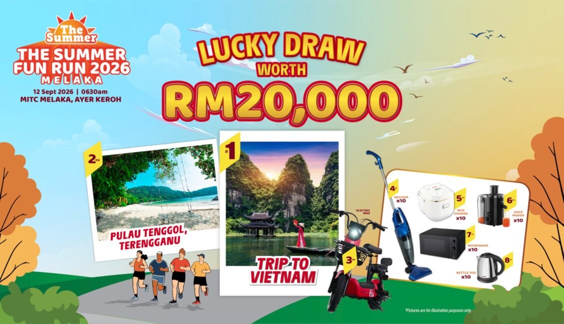 The Summer Fun Run event banner