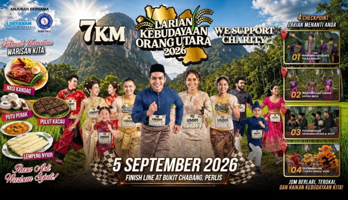 LARIAN KEBUDAYAAN ORANG UTARA 2026 event banner