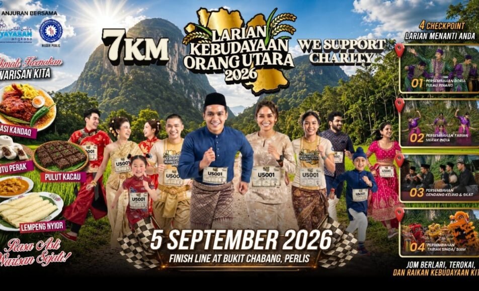 LARIAN KEBUDAYAAN ORANG UTARA 2026 event banner