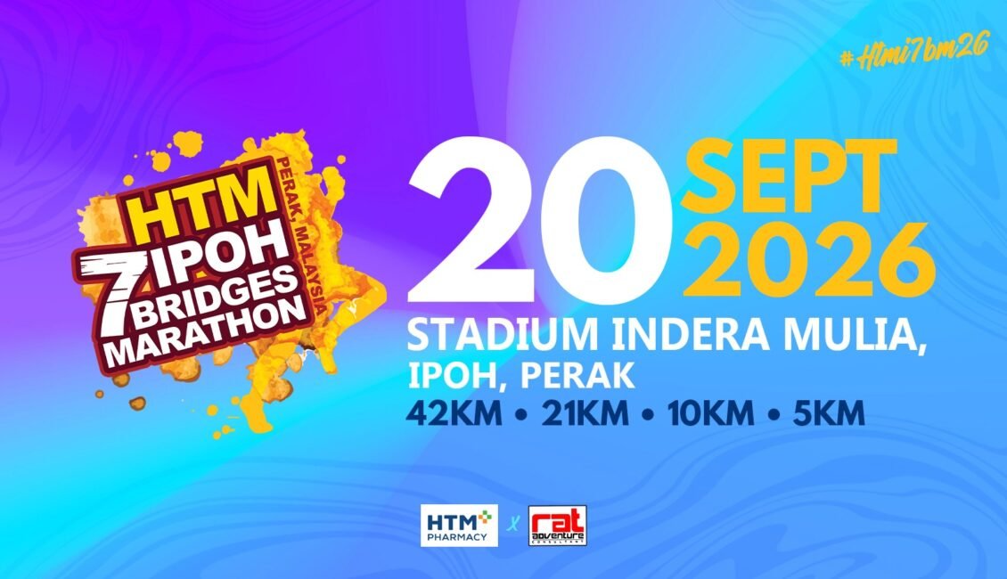 HTM Ipoh 7 Bridges Marathon 2026 (10th Series) event banner