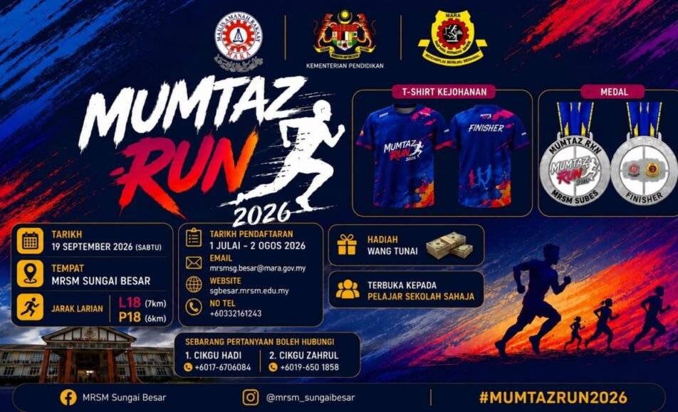 MUMTAZ RUN 2026 event banner