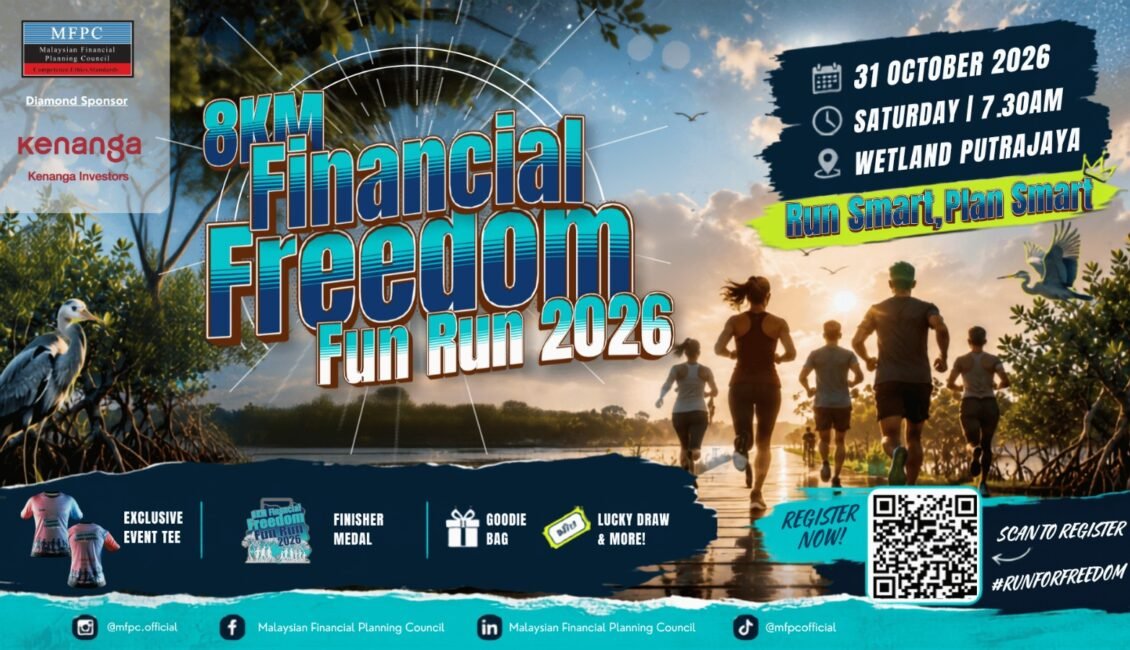 Financial Freedom Fun Run event banner