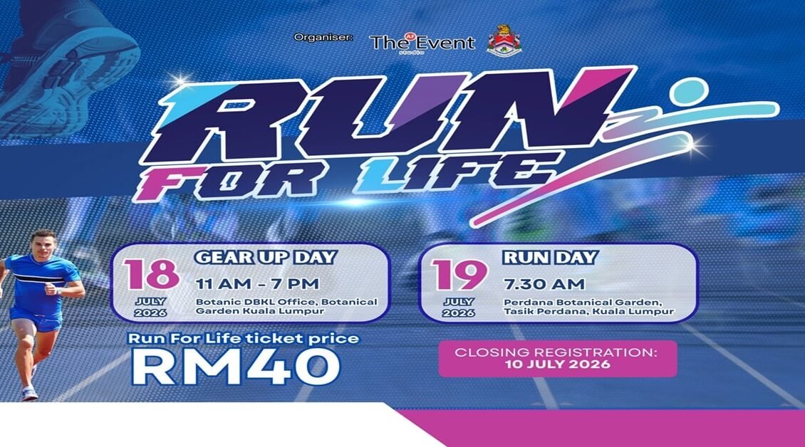 Run For Life 2026 event banner