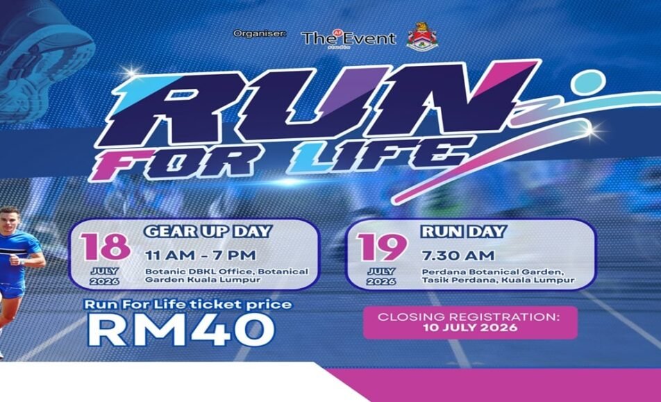 Run For Life 2026 event banner