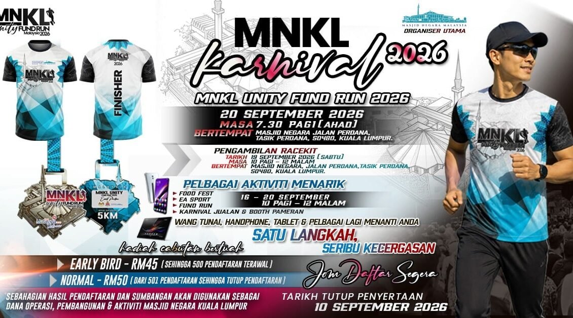 MNKL Unity Fund Run 2026 event banner