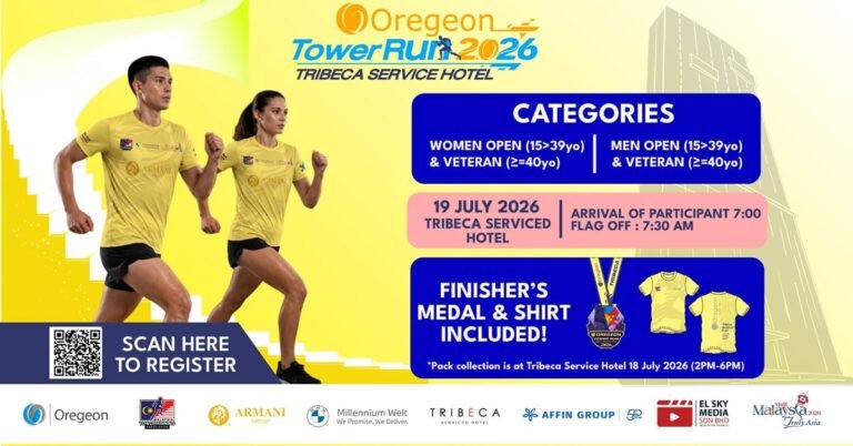 Oregeon TowerRun 2026 @ Tribeca Serviced Hotel