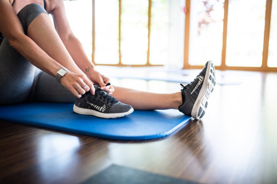 Woman Stretch