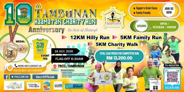 Tambunan Kaamatan Charity Run 2026 (10th Anniversary)