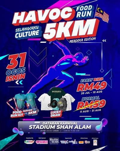 HAVOC Food Run event banner