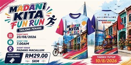 madani kita fun run @ tanjong penang