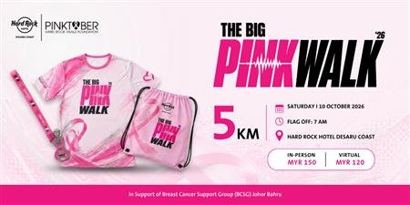 THE BIG PINK WALK 2026 event banner
