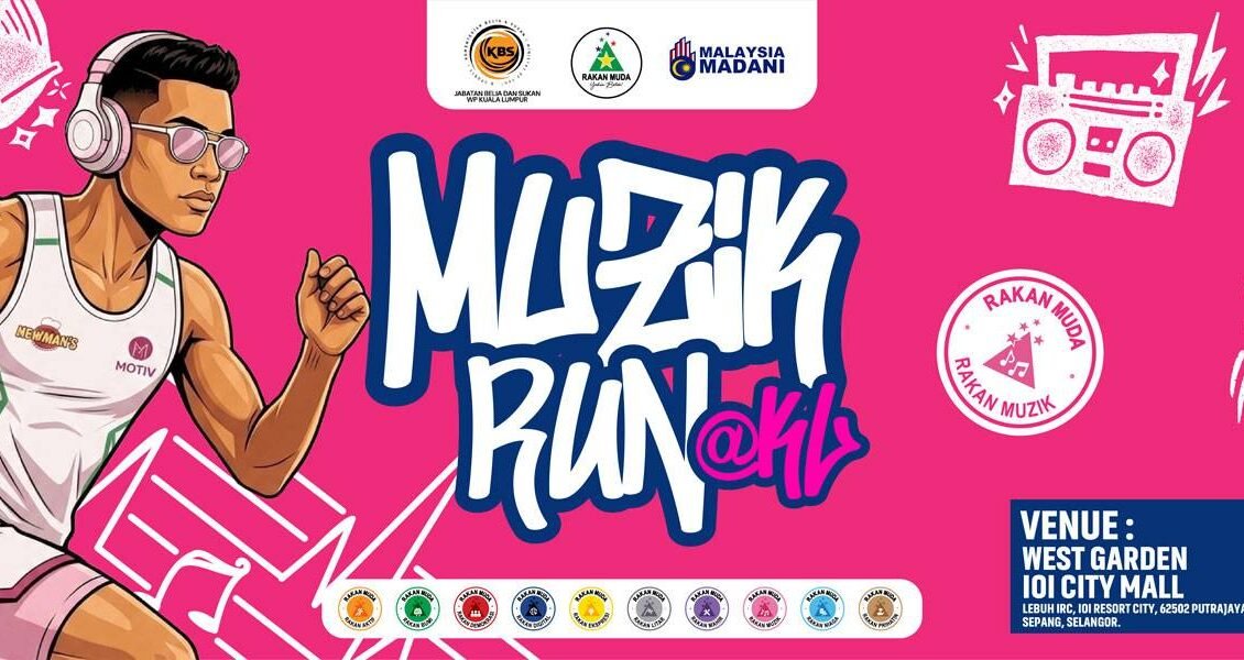 Muzik Run@KL in conjuction with Fiesta Rakan Muda KL event banner