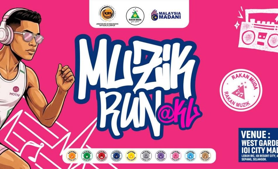 Muzik Run@KL in conjuction with Fiesta Rakan Muda KL event banner