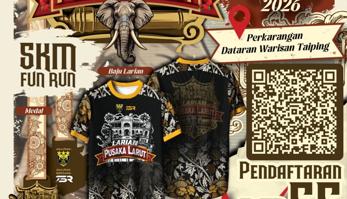 Pusaka Larut 2026 Fun Run event banner