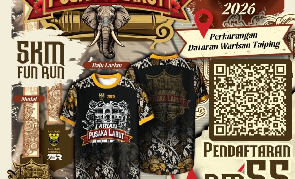 Pusaka Larut 2026 Fun Run event banner