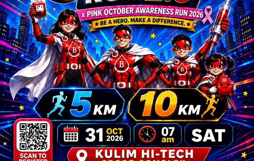 Superhero Run 2.0 x Pink October Awareness Run 2026 event banner