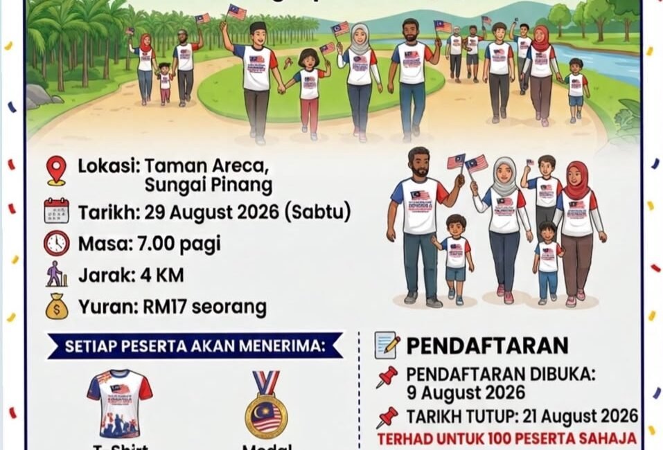 Stayfitissunnah Merdeka Community Fun Walk 2026 event banner