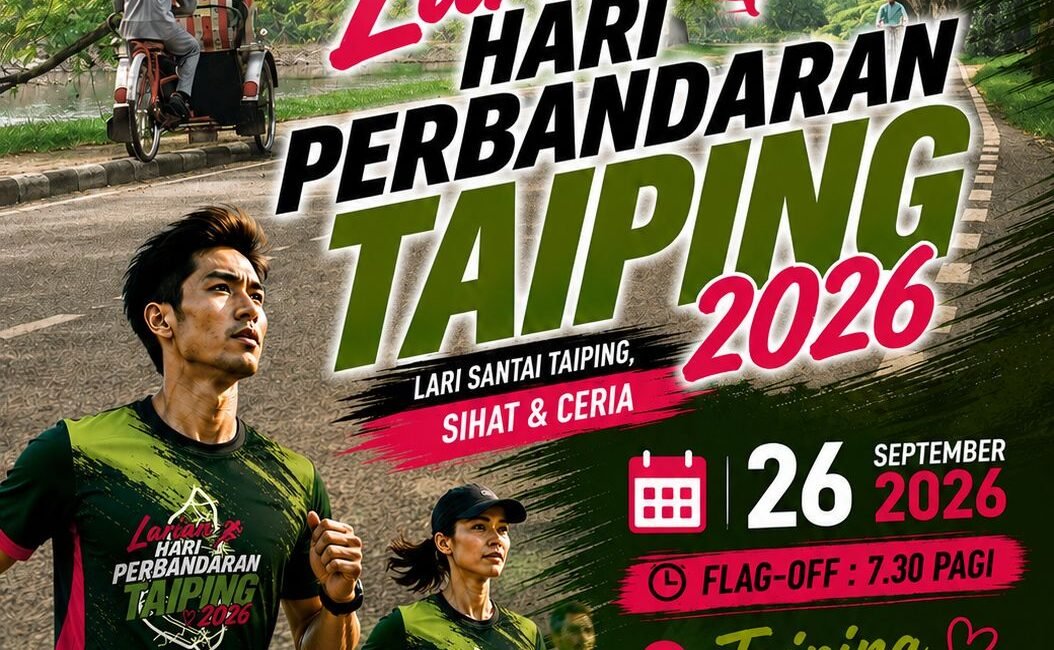 Larian Hari Perbandaran Taiping 2026 event banner