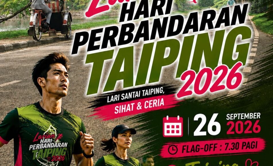 Larian Hari Perbandaran Taiping 2026 event banner
