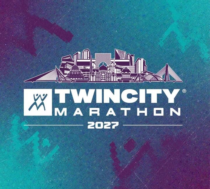 Twin City Marathon event banner