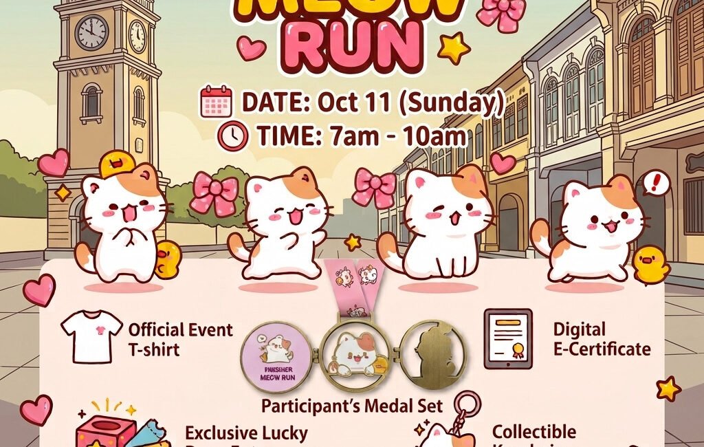 AEON Meow Run - Taiping event banner