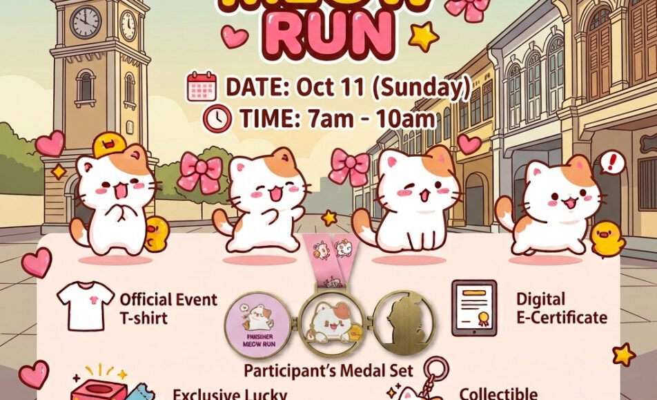 AEON Meow Run - Taiping event banner