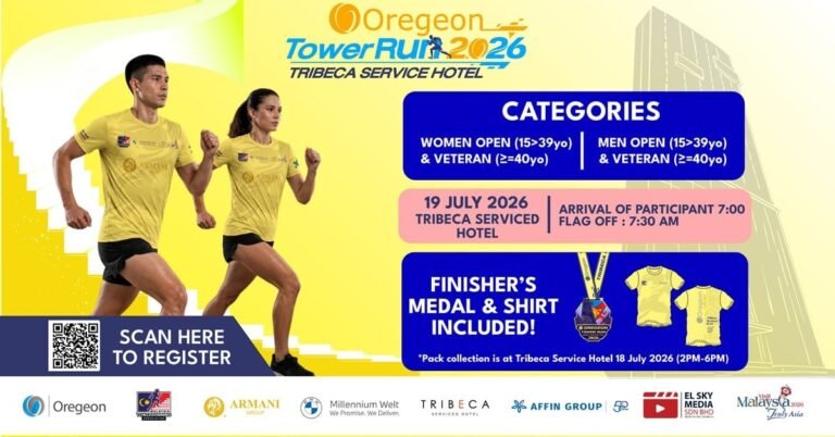 Oregeon TowerRun 2026 @ Tribeca Serviced Hotel event poster