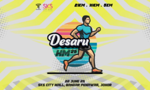 Desaru Half Marathon 2025 event poster