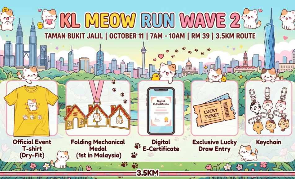 MEOW RUN KL WAVE 2 event banner