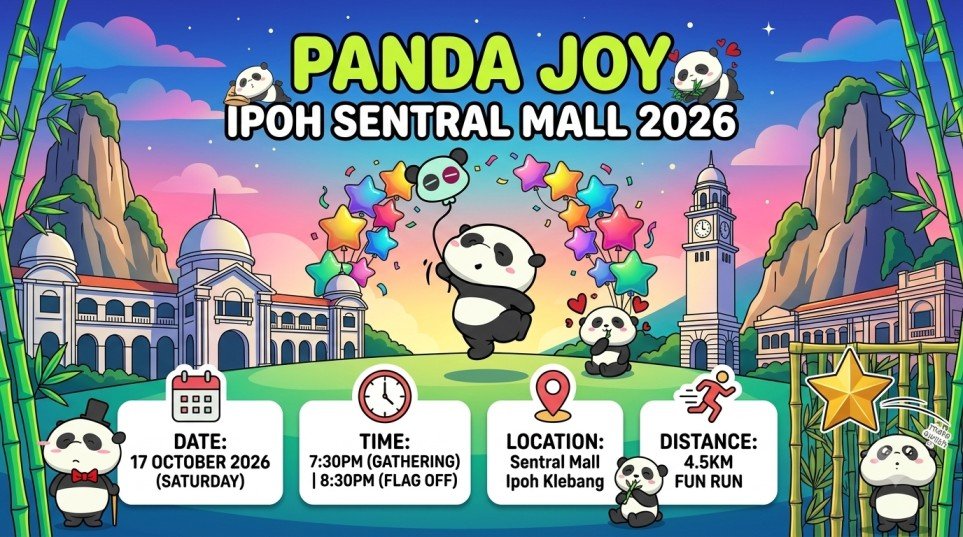 Panda Joy ( Ipoh ) event banner