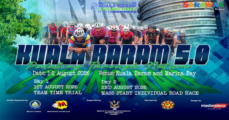 KUALA BARAM CYCLING RACE 5.0 – 2026 event poster